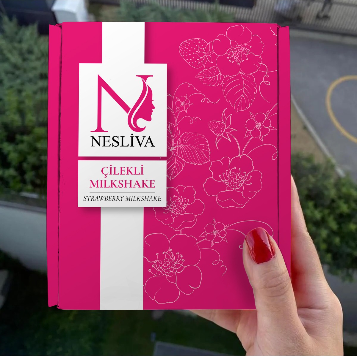 Çilekli Mılkshake 