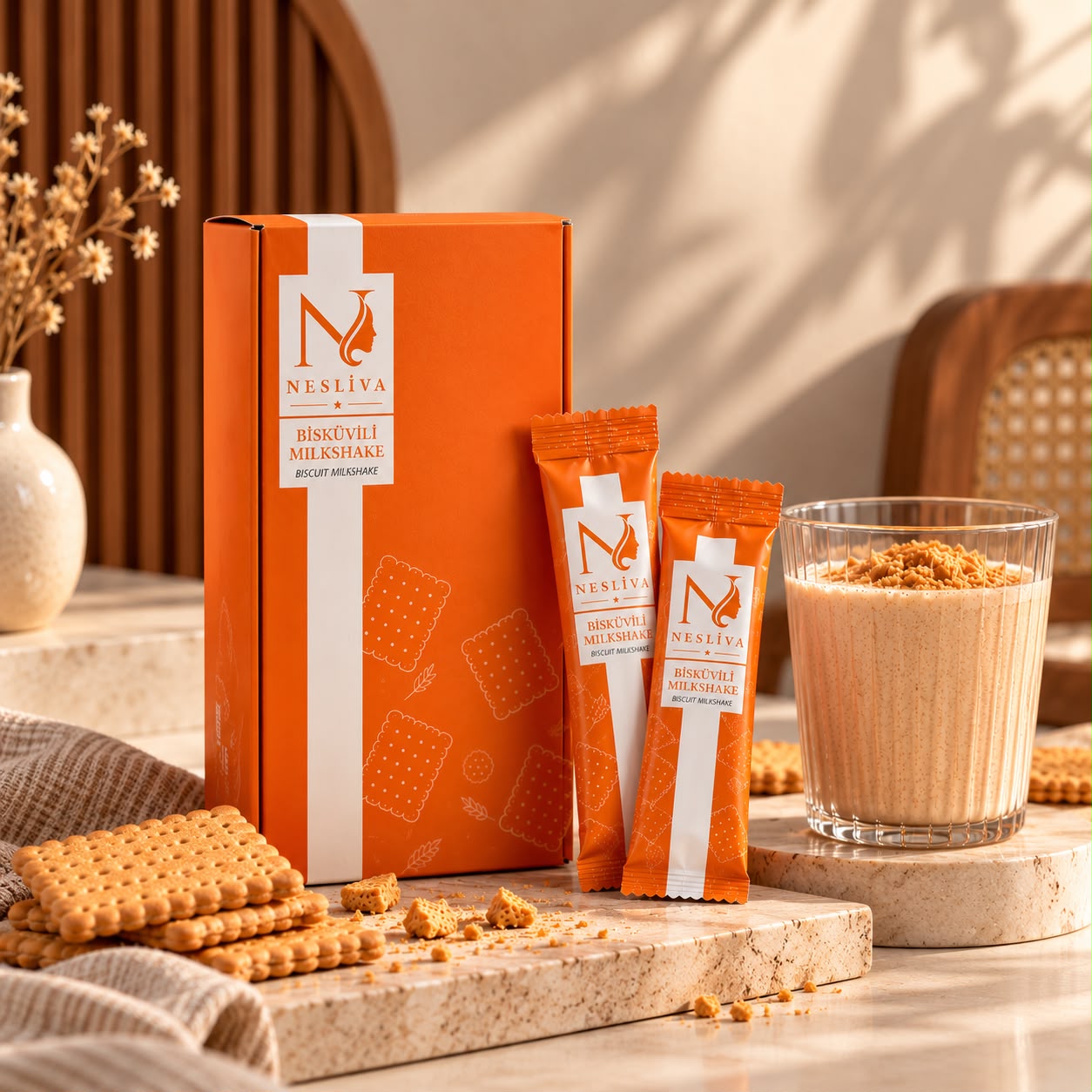 Nesliva Bisküvili Milkshake 